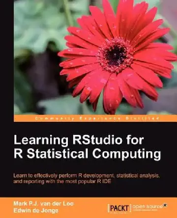 Cover of Learning Rstudio for R Statistical Computing