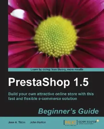 Cover of Prestashop 1.5 Beginner's Guide