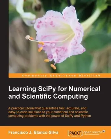 Cover of Learning SciPy for Numerical and Scientific Computing