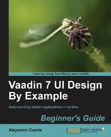 Cover of Vaadin 7 Ui Design by Example