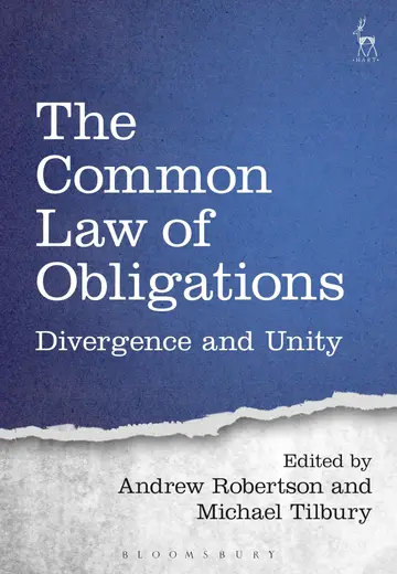 Cover of The Common Law of Obligations