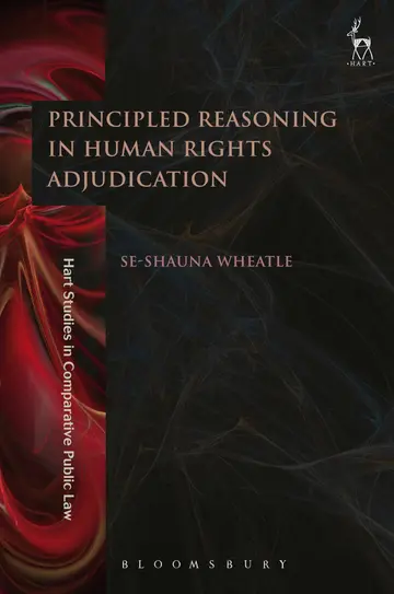 Cover of Principled Reasoning in Human Rights Adjudication
