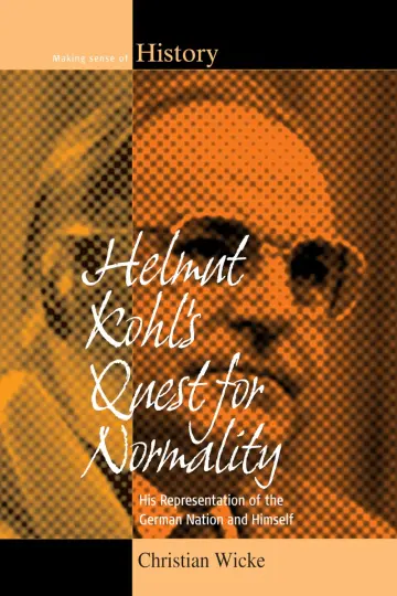 Cover of Helmut Kohl's Quest for Normality