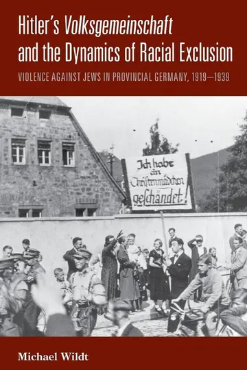 Cover of Hitler's Volksgemeinschaft and the Dynamics of Racial Exclusion