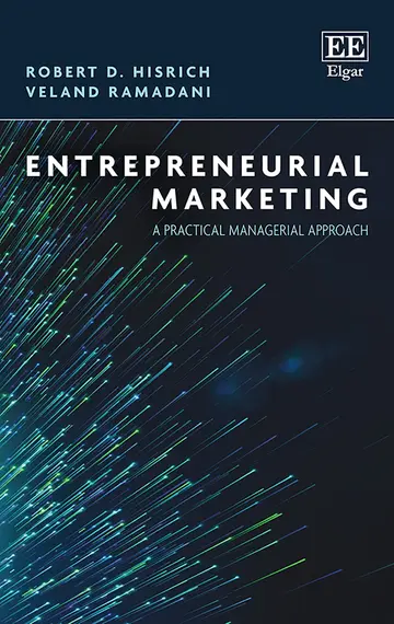 Cover of Advanced Introduction to Entrepreneurship