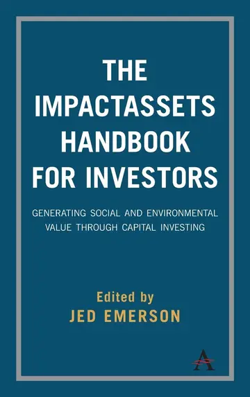 Cover of The ImpactAssets Hanbook for Investors