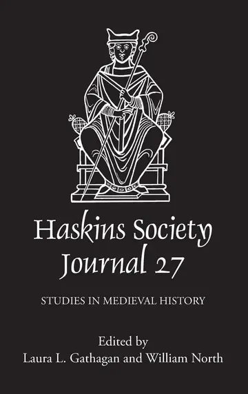 Cover of The Haskins Society Journal 2015