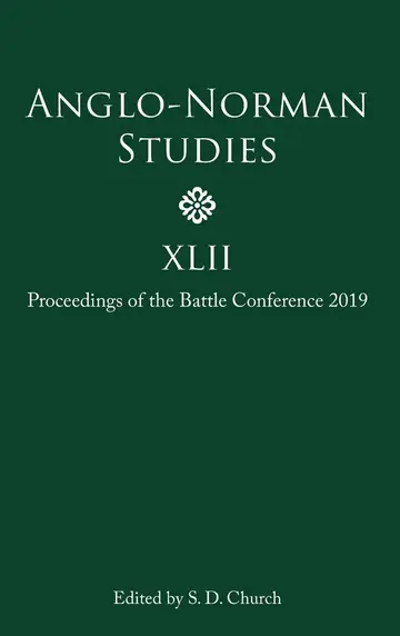 Cover of Anglo–Norman Studies XLII – Proceedings of the Battle Conference 2019