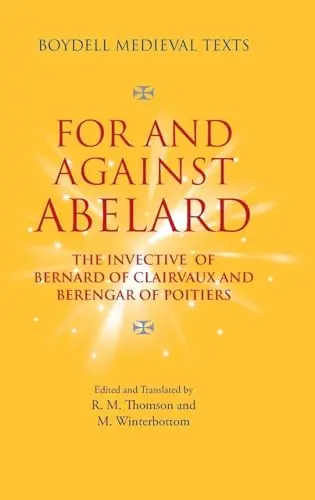 Cover of For and Against Abelard