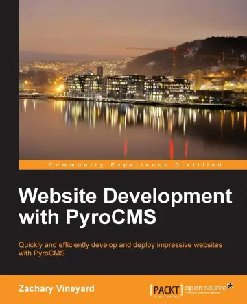 Cover of Website Development with PyroCMS