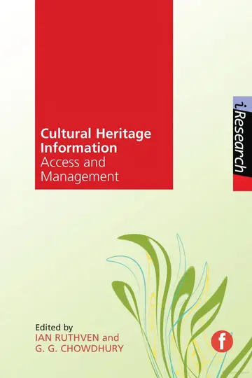 Cover of Cultural Heritage Information