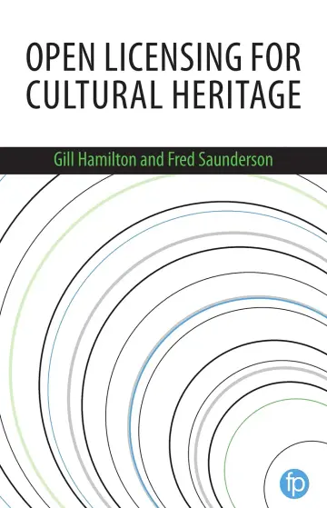 Cover of Open Licensing for Cultural Heritage