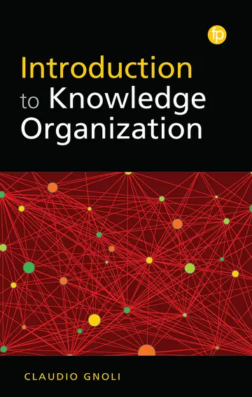 Cover of Introduction to Knowledge Organisation