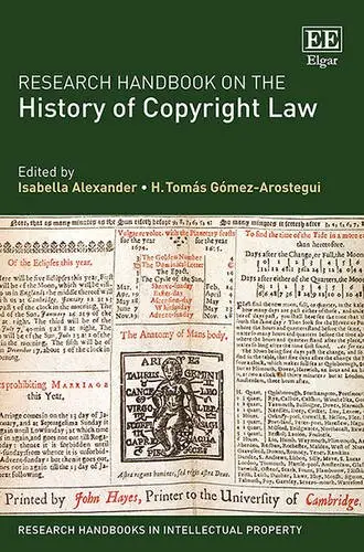 Cover of Research Handbook on the History of Copyright Law