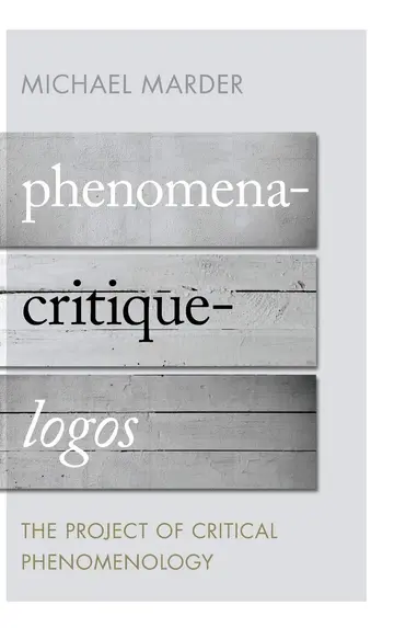 Cover of Phenomena-Critique-Logos