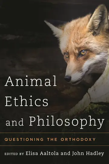 Cover of Animal Ethics and Philosophy