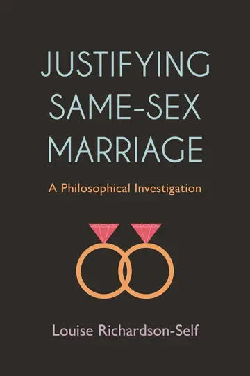 Cover of Justifying Same-Sex Marriage