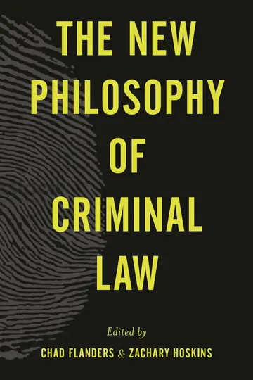 Cover of The New Philosophy of Criminal Law