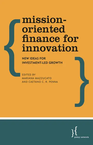 Cover of Mission-Oriented Finance for Innovation