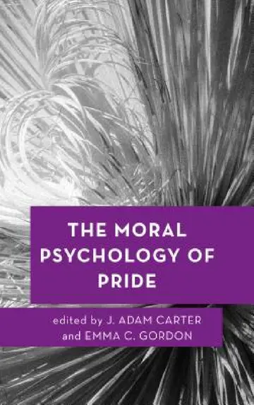 Cover of Moral Psychology of Pride