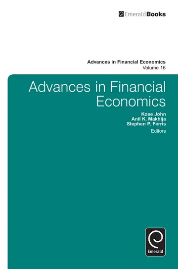 Cover of Advances in Financial Economics
