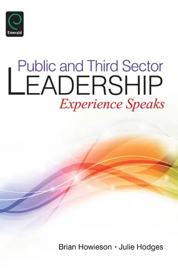 Cover of Public and Third Sector Leadership