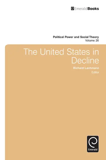 Cover of The United States in Decline