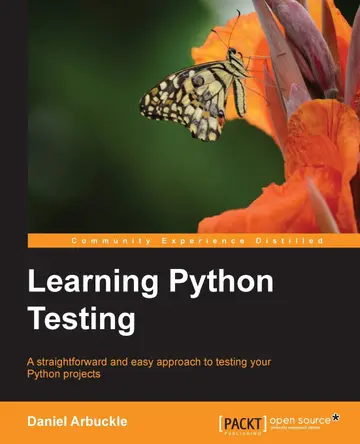 Cover of Learning Python Testing