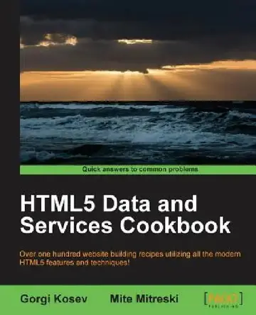 Cover of Html5 Data and Services Cookbook