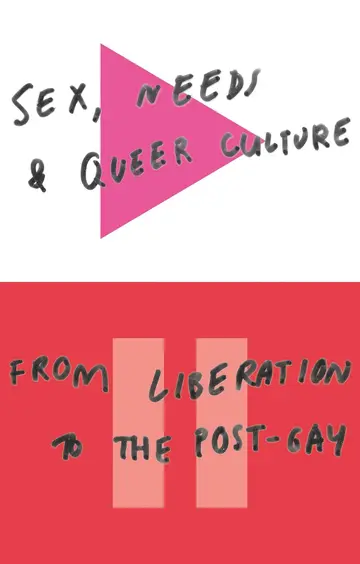 Cover of Sex, Needs and Queer Culture