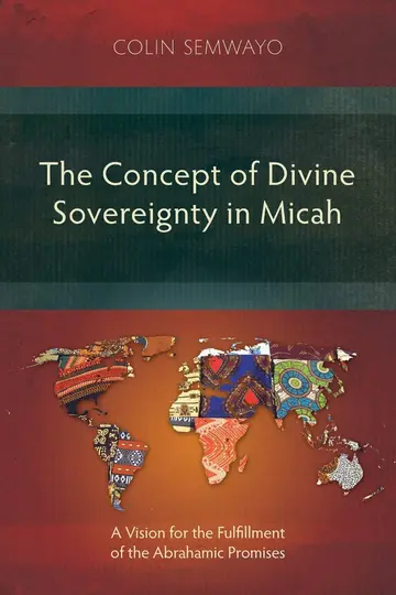 Cover of The Concept of Divine Sovereignty in Micah
