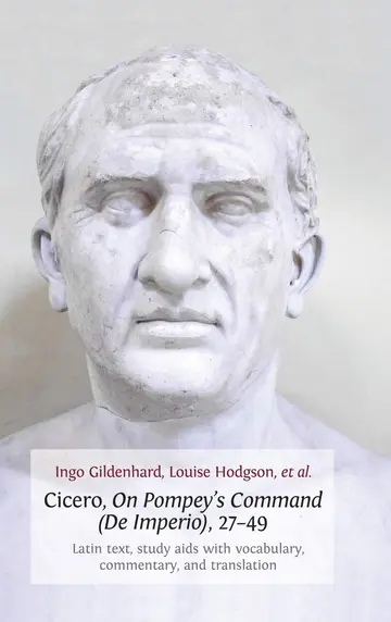 Cover of Cicero, on Pompey's Command (de Imperio), 27-49