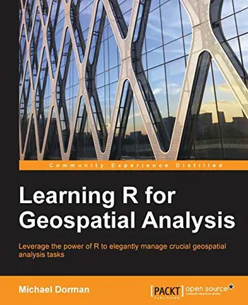 Cover of Learning R for Geospatial Analysis
