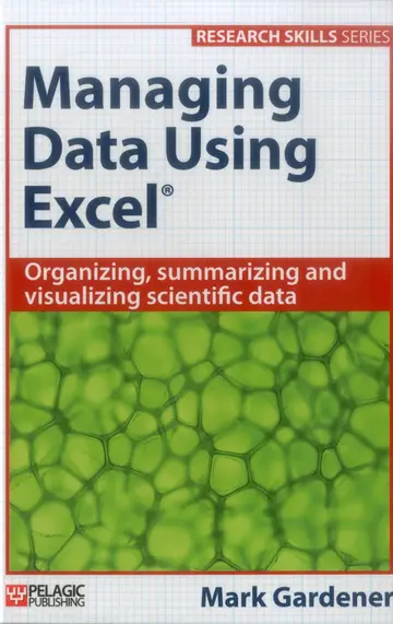 Cover of Managing Data Using Excel