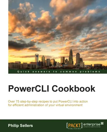 Cover of Powercli Cookbook