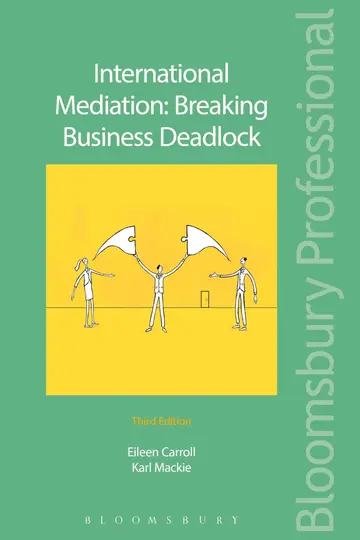 Cover of International Mediation