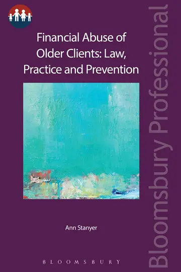 Cover of Financial Abuse of Older Clients