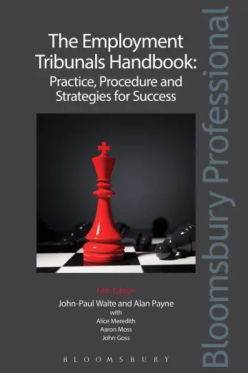 Cover of The Employment Tribunals Handbook