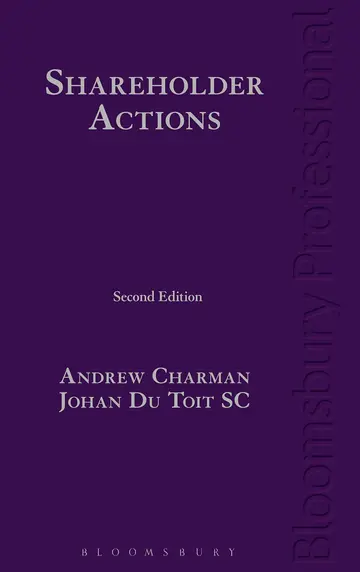 Cover of Shareholder Actions