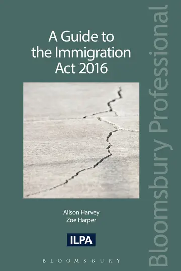 Cover of A Guide to the Immigration Act 2016