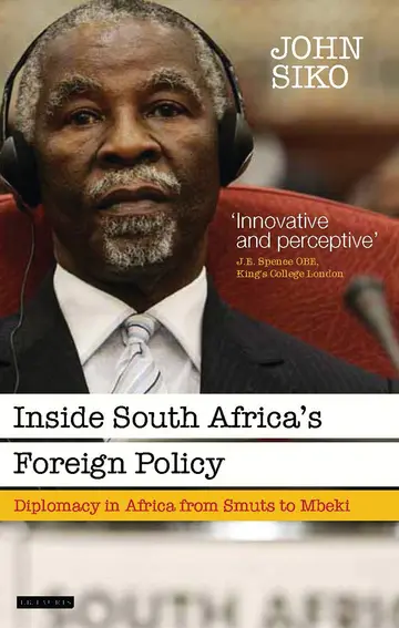 Cover of Inside South Africa’s Foreign Policy