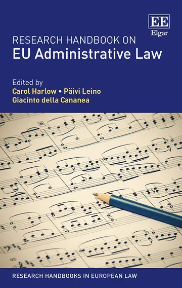 Cover of Research Handbook on EU Administrative Law