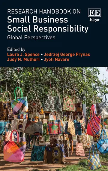 Cover of Research Handbook on Small Business Social Responsibility