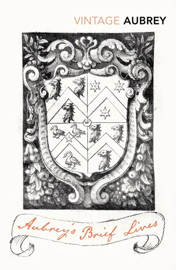 Cover of Aubrey's Brief Lives