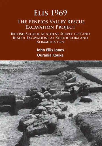 Cover of Elis 1969 the Peneios Valley Rescue Excavation Project