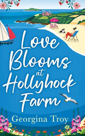 Cover of Love Blooms at Hollyhock Farm