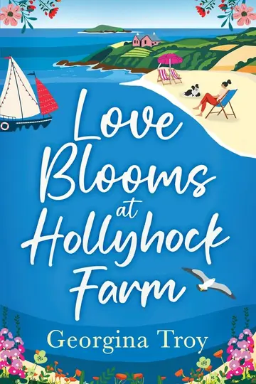 Cover of Love Blooms at Hollyhock Farm