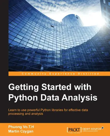 Cover of Getting Started with Python Data Analysis