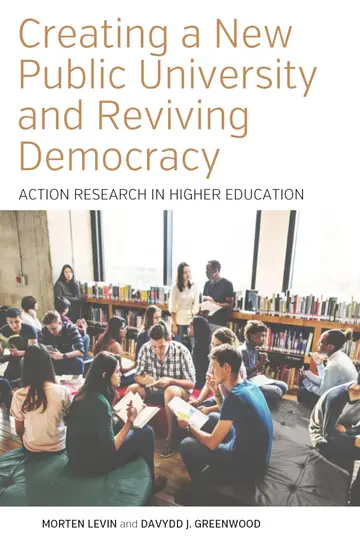 Cover of Creating a New Public University and Reviving Democracy