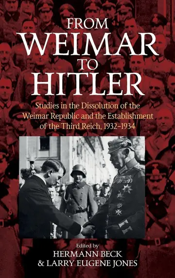Cover of From Weimar to Hitler